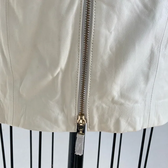 BIRD BY JUICY COUTURE LEATHER HALTER DRESS - Picture 8 of 15